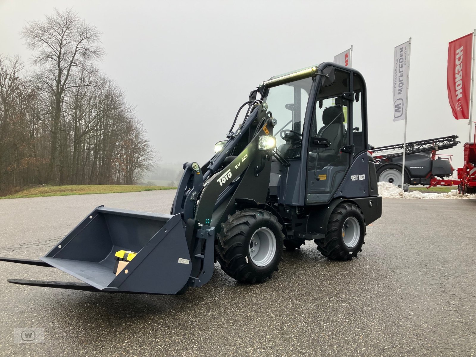 Hoflader of the type Toyo 826, Neumaschine in Zell an der Pram (Picture 1)