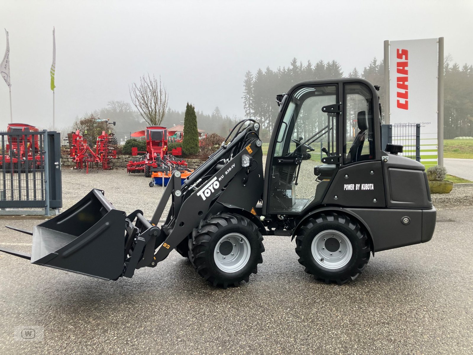 Hoflader Türe ait Toyo 836, Neumaschine içinde Zell an der Pram (resim 9)