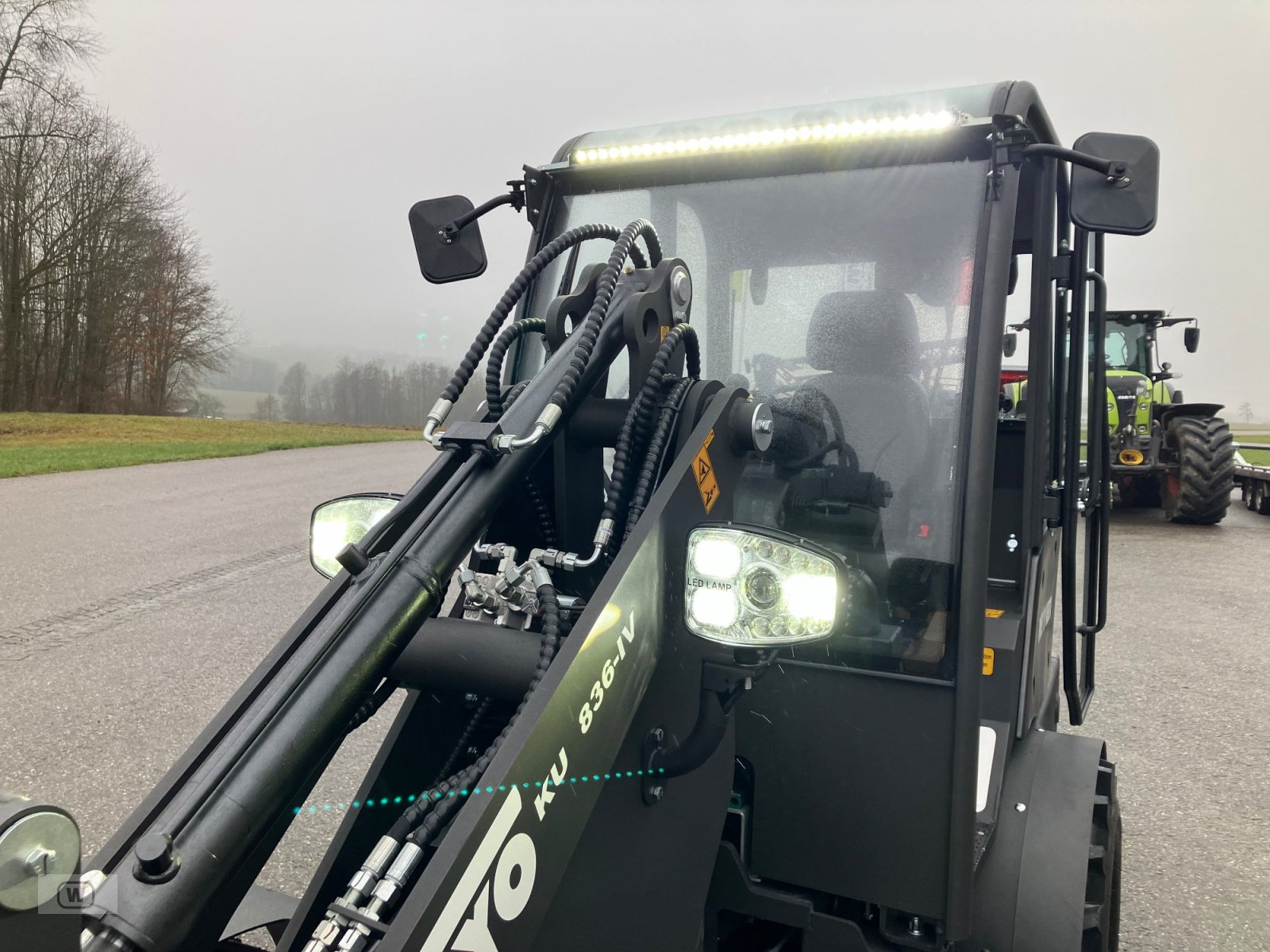 Hoflader Türe ait Toyo 836, Neumaschine içinde Zell an der Pram (resim 23)