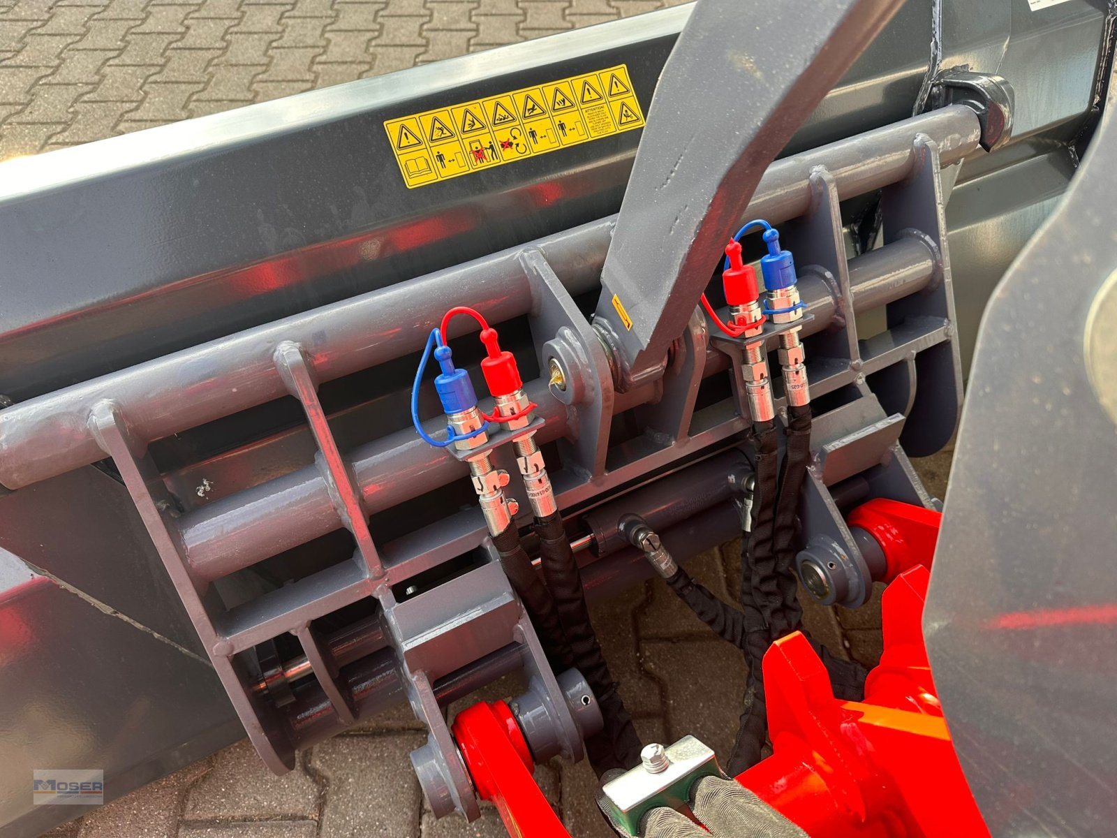 Hoflader of the type Toyo 839 LP (Low Profile), Neumaschine in Massing (Picture 12)