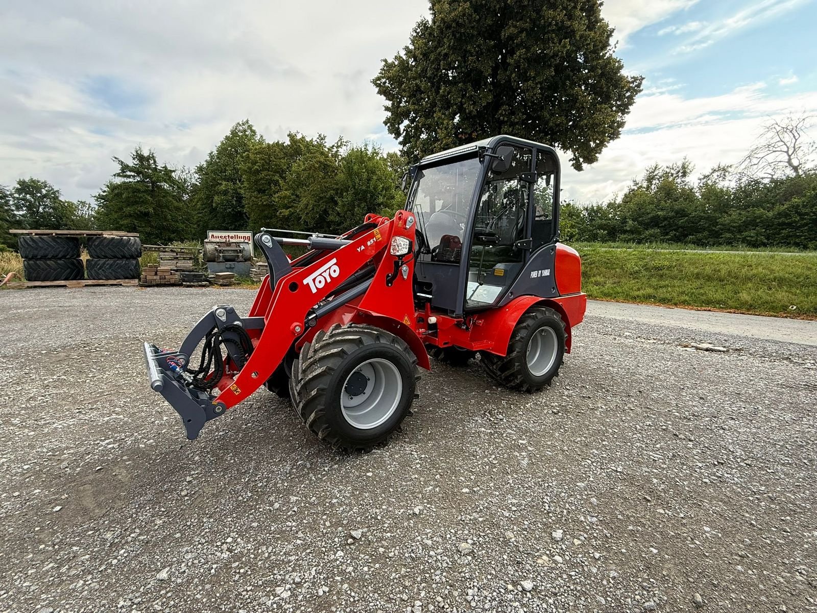Hoflader du type Toyo Hoflader YA 851, Gebrauchtmaschine en Nieheim Kreis Höxter (Photo 6)