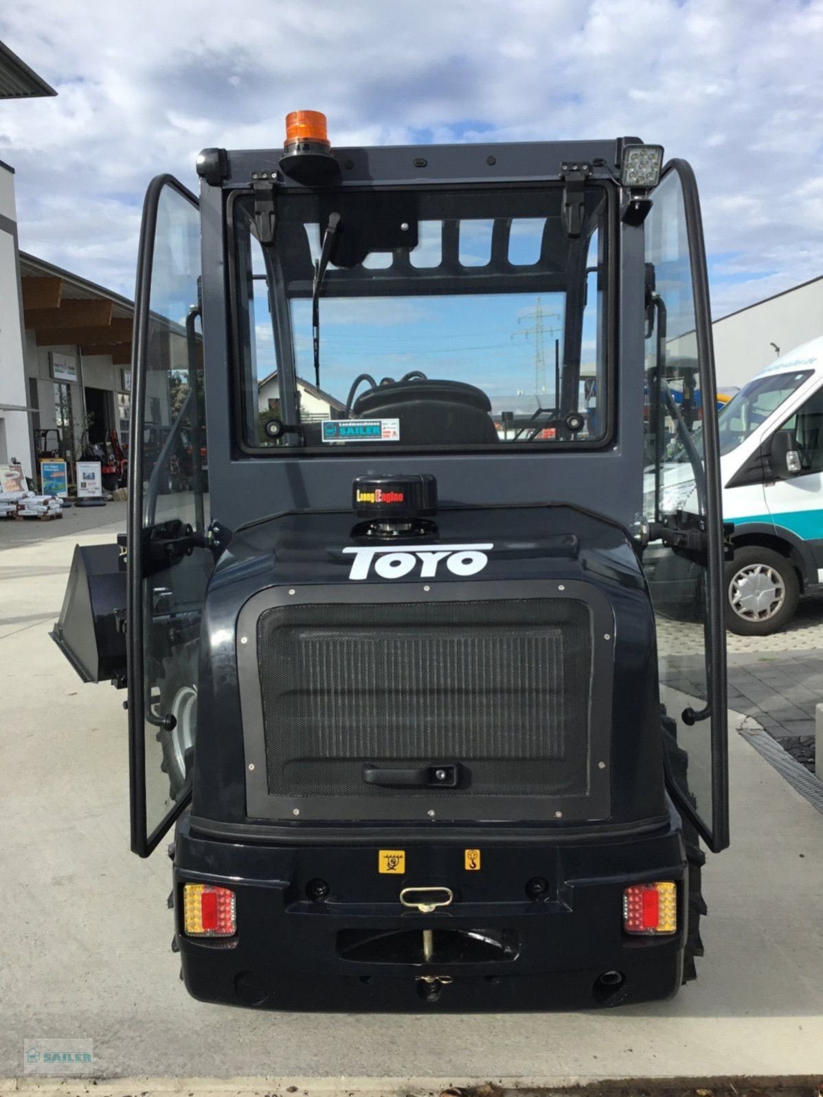 Hoflader des Typs Toyo KU 836 II Kubota Motor inkl. Schaufel & Gabel Black, Neumaschine in Landsberg (Bild 12)