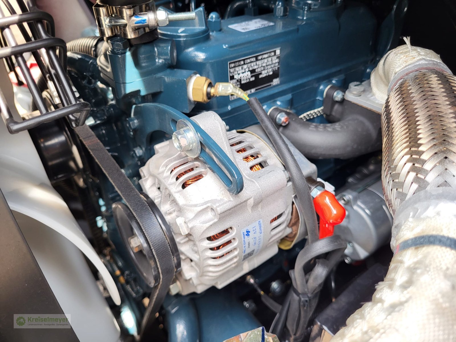 Hoflader des Typs Toyo Toyo 826-III Kabine Euro-Aufnahme Sommeraktion + Schaufel + Palettengabel + Greifschaufel NEU, Neumaschine in Feuchtwangen (Bild 13)