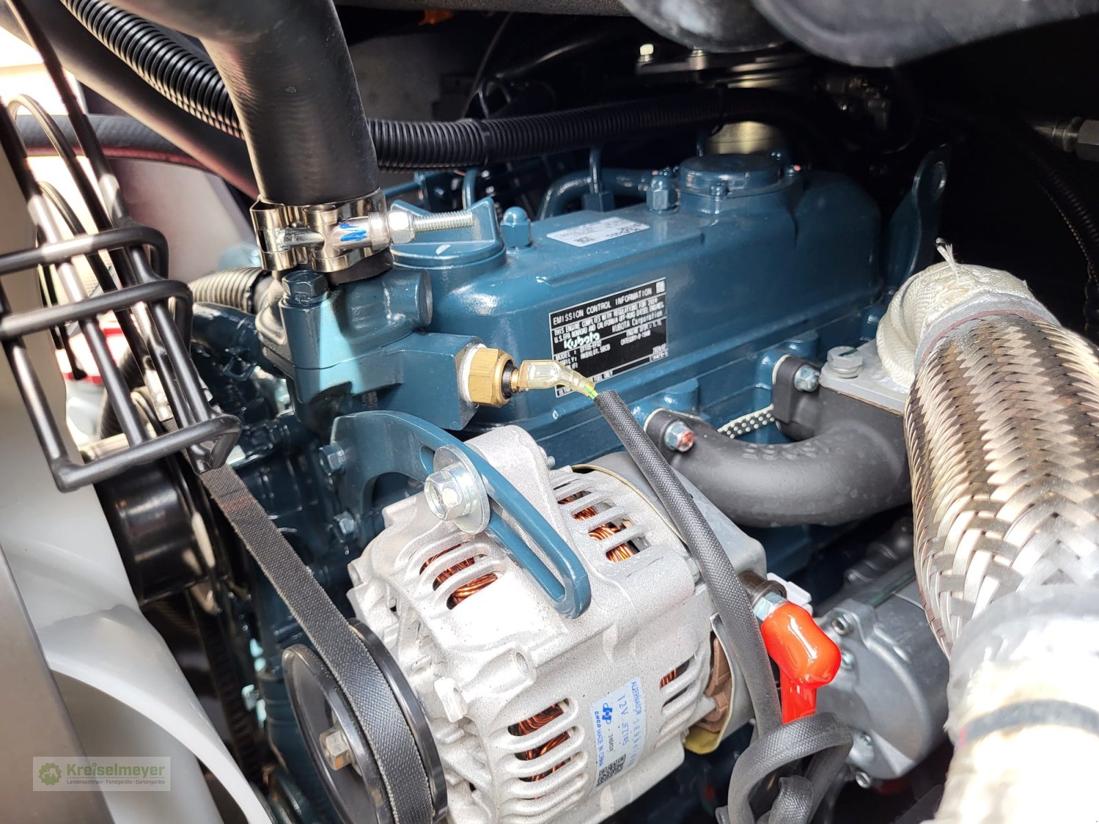 Hoflader des Typs Toyo Toyo 826-III Kabine Euro-Aufnahme Sommeraktion + Schaufel + Palettengabel + Greifschaufel NEU, Neumaschine in Feuchtwangen (Bild 14)