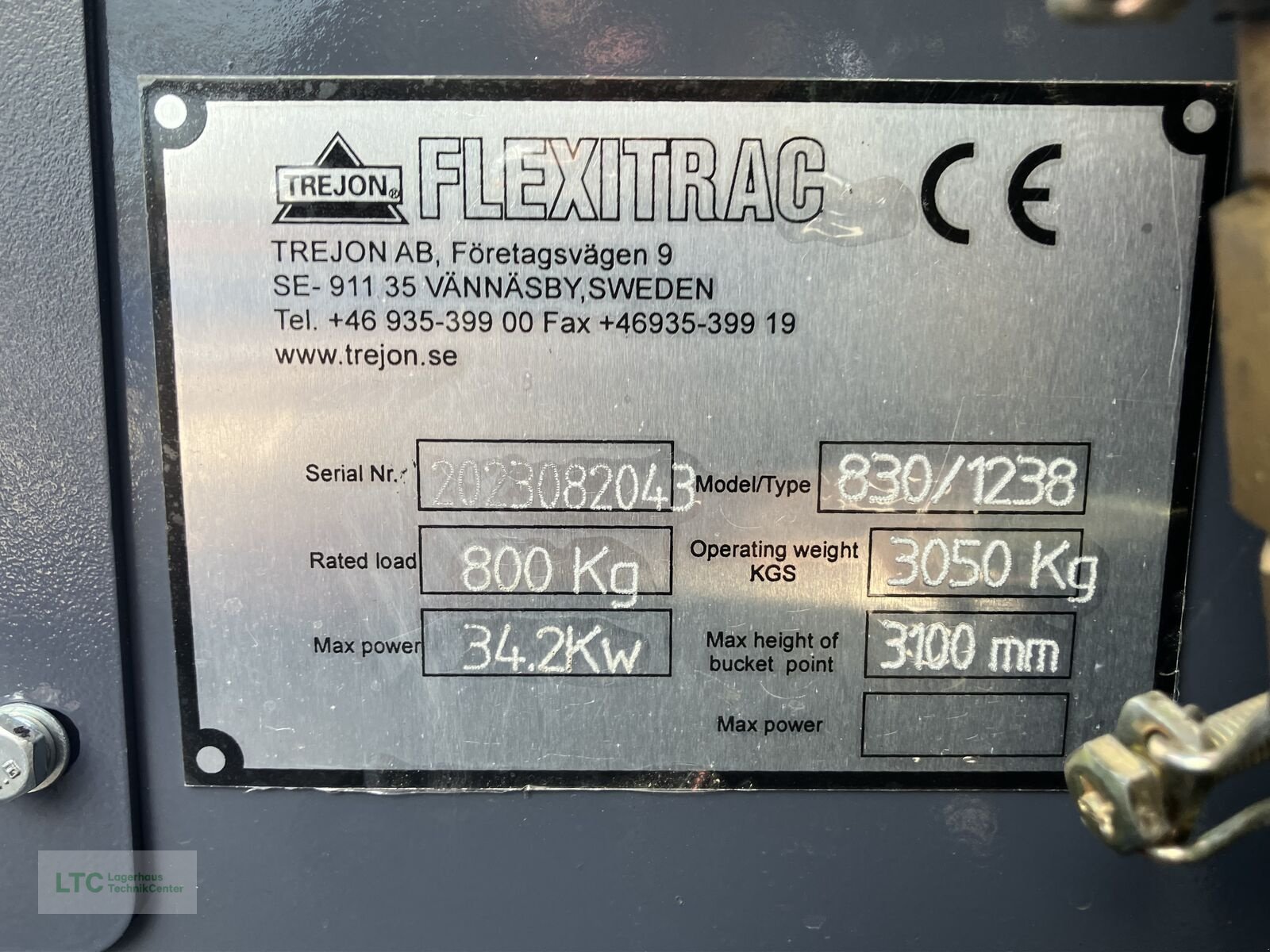 Hoflader typu Trejon Flexitrac 1244, Neumaschine v Redlham (Obrázek 18)