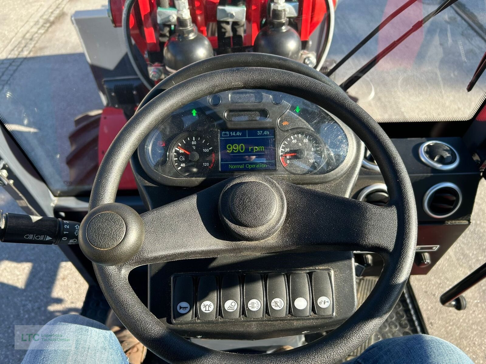 Hoflader Türe ait Trejon Flexitrac 1248, Vorführmaschine içinde Großpetersdorf (resim 10)