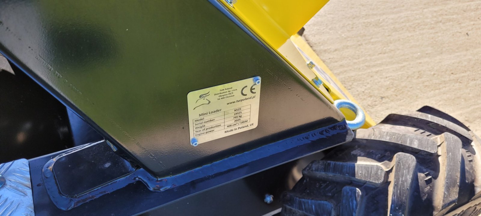 Hoflader a típus Tur Poland N 520, Gebrauchtmaschine ekkor: Hainichen (Kép 7)