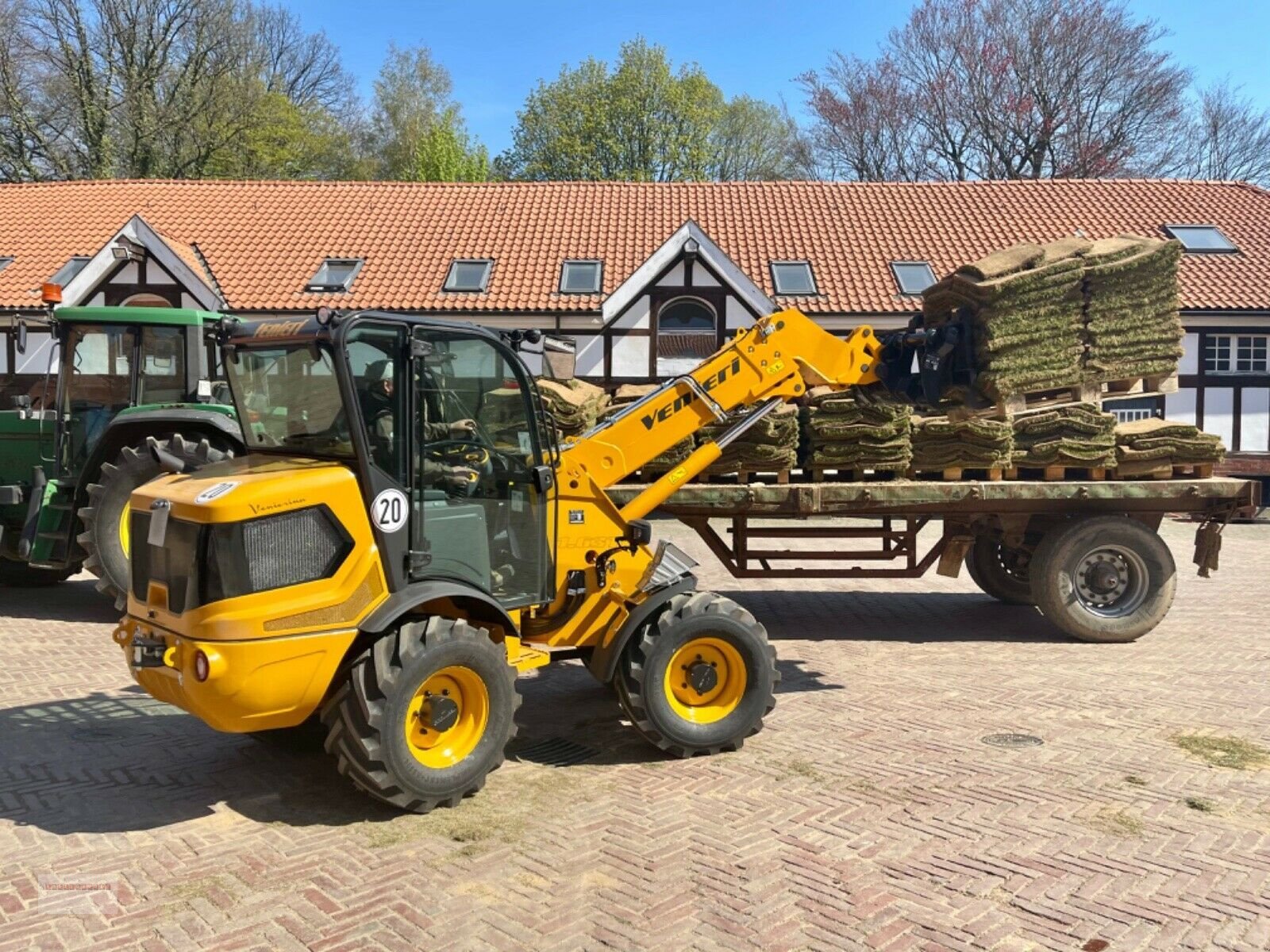 Hoflader типа Venieri 1.63D TL Tele-Radlader mit 40 Km/h, Gebrauchtmaschine в Tarsdorf (Фотография 4)