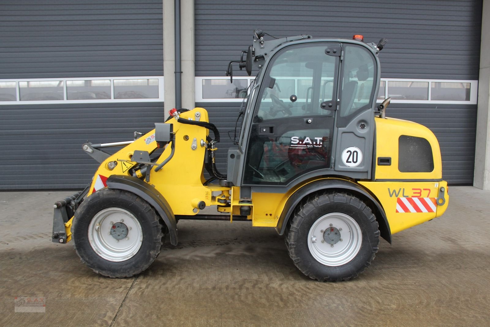 Hoflader a típus Wacker Neuson WL 37 - 2014 - 4800 Betriebsstunden, Gebrauchtmaschine ekkor: Eberschwang (Kép 2)