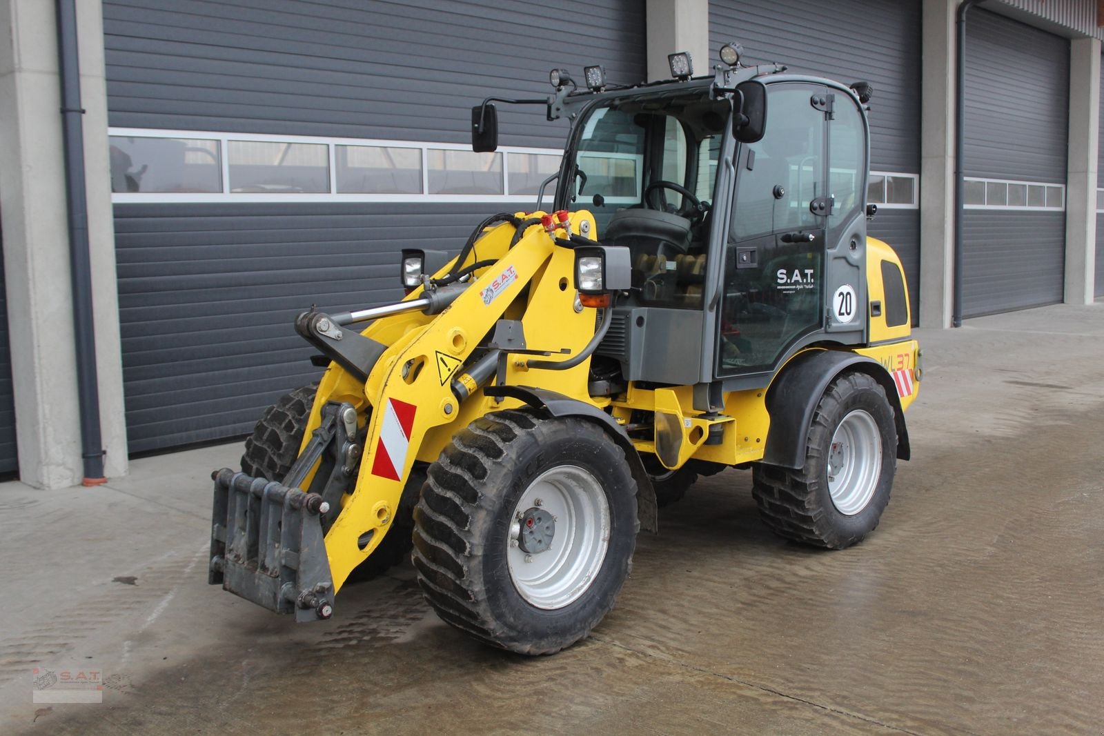 Hoflader a típus Wacker Neuson WL 37 - 2014 - 4800 Betriebsstunden, Gebrauchtmaschine ekkor: Eberschwang (Kép 1)