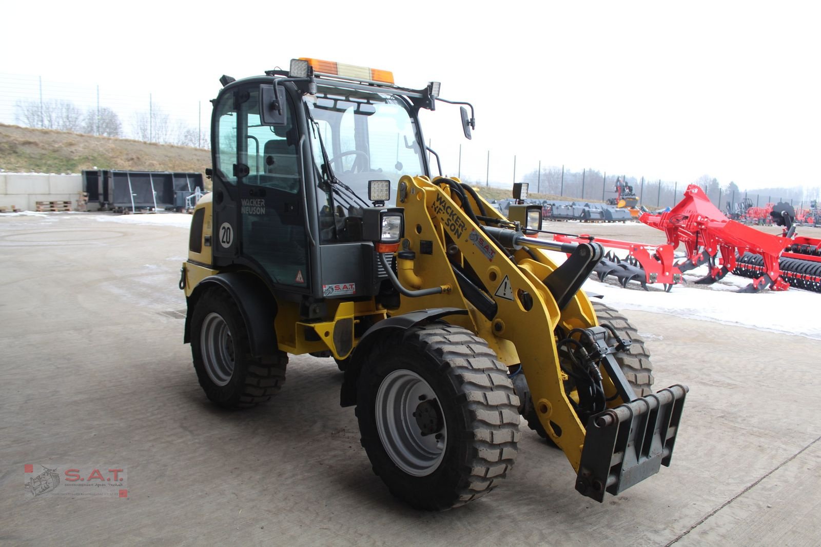 Hoflader of the type Wacker Neuson WL 37 - Weidemann 2070 - 2800 Betriebsstunden, Gebrauchtmaschine in Eberschwang (Picture 4)