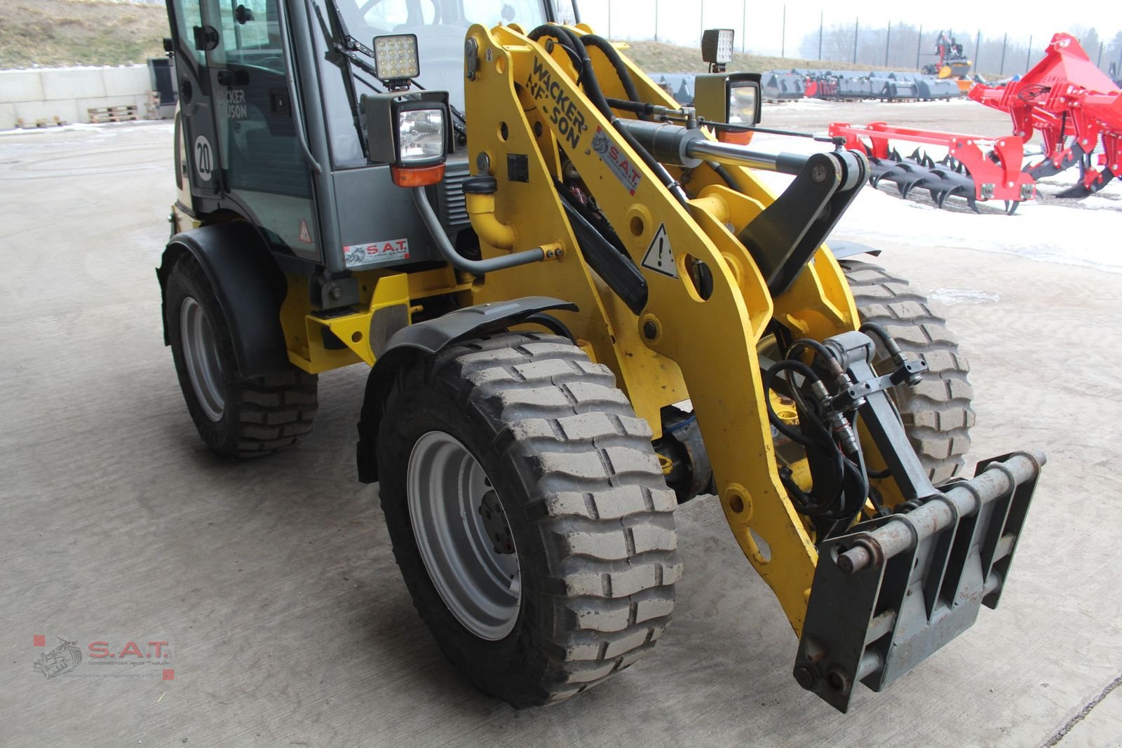 Hoflader of the type Wacker Neuson WL 37 - Weidemann 2070 - 2800 Betriebsstunden, Gebrauchtmaschine in Eberschwang (Picture 12)