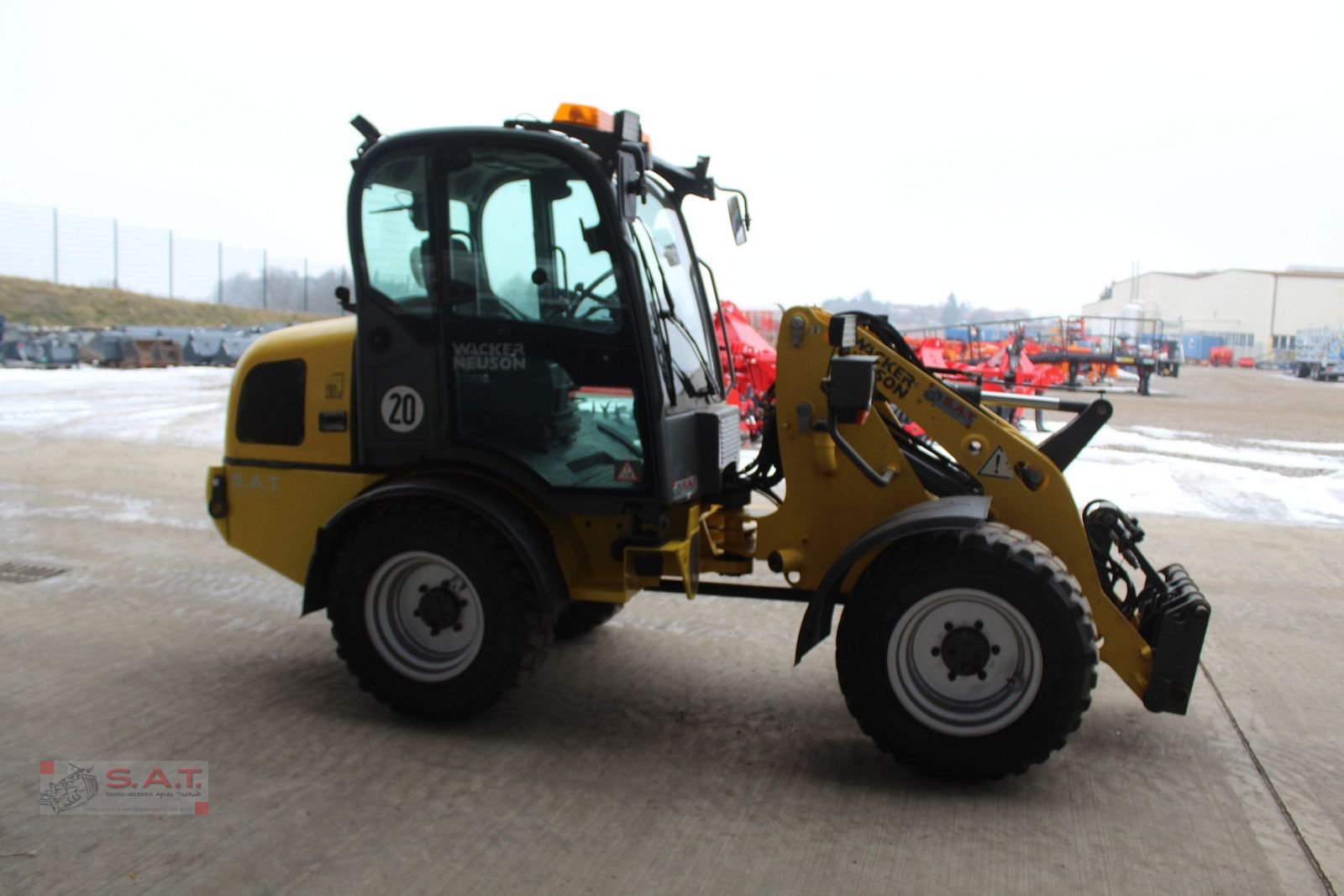 Hoflader of the type Wacker Neuson WL 37 - Weidemann 2070 - 2800 Betriebsstunden, Gebrauchtmaschine in Eberschwang (Picture 5)