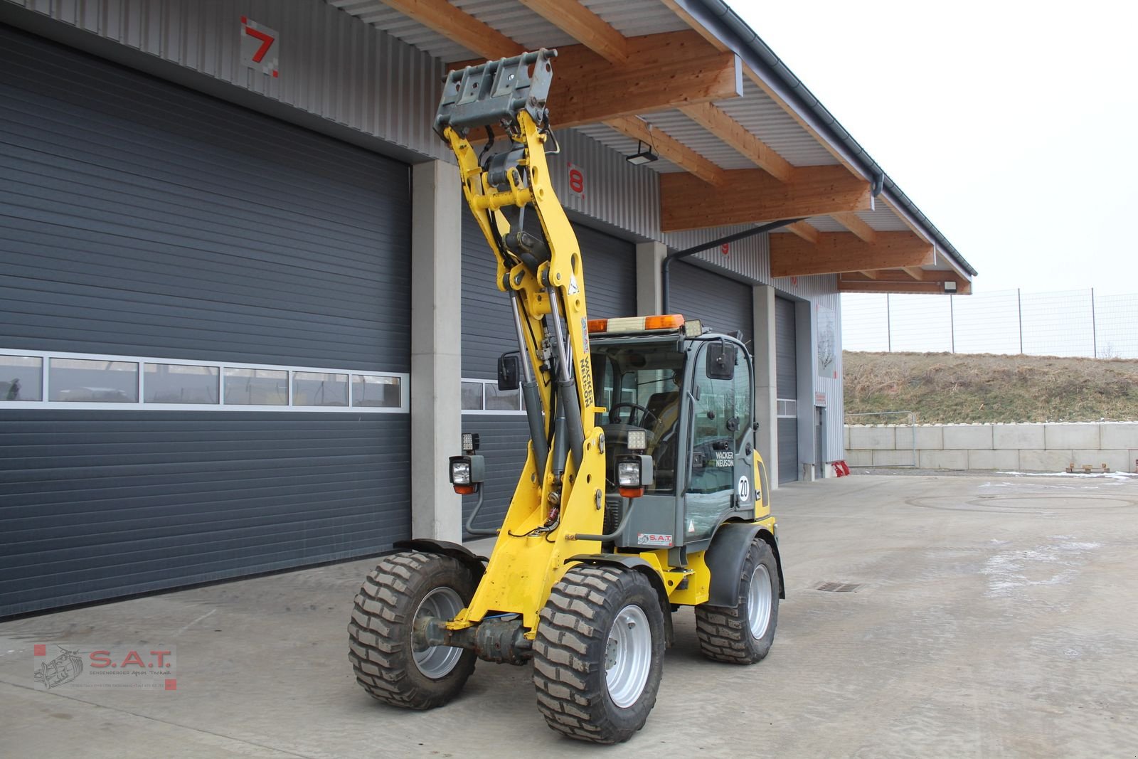 Hoflader of the type Wacker Neuson WL 37 - Weidemann 2070 - 2800 Betriebsstunden, Gebrauchtmaschine in Eberschwang (Picture 14)