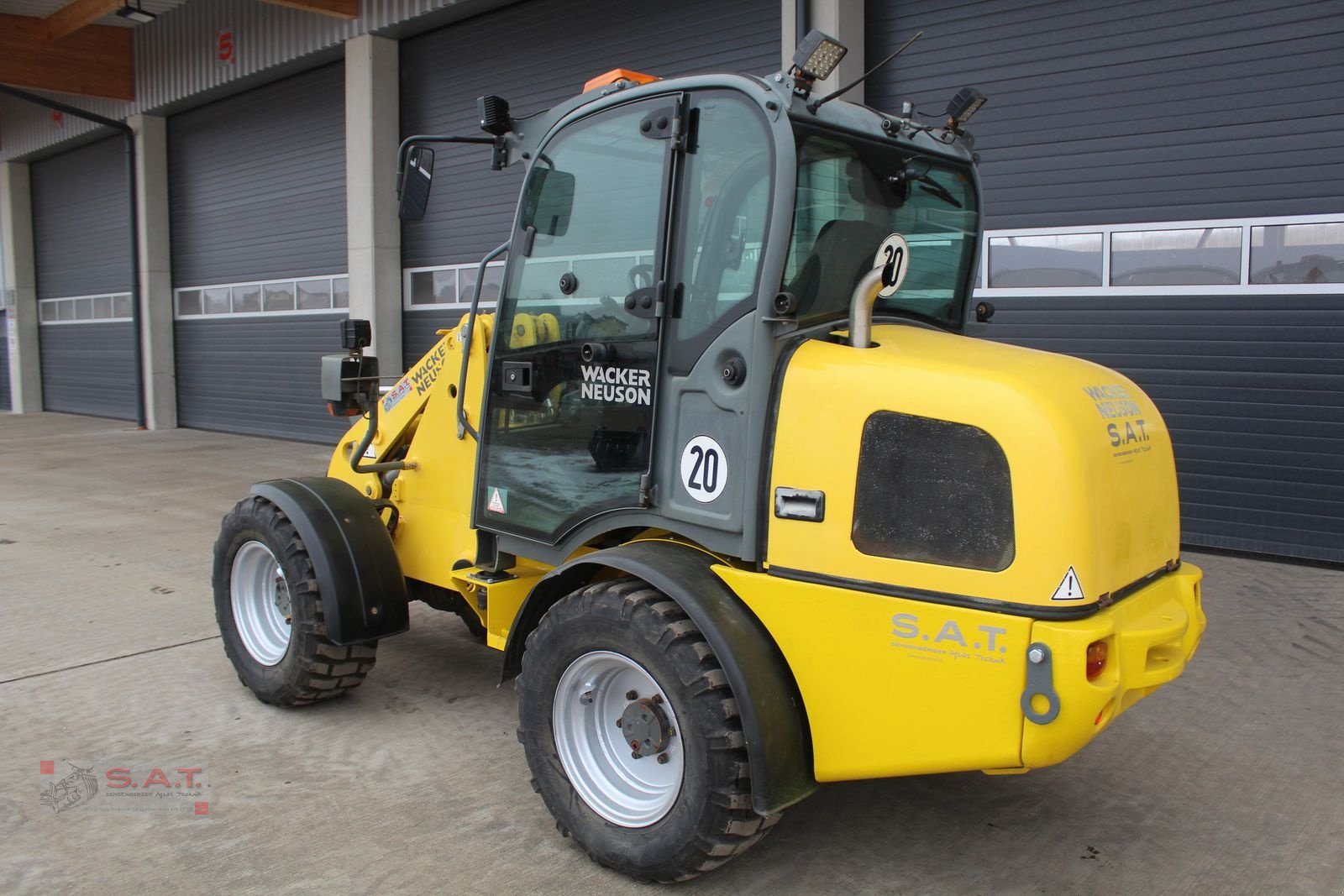 Hoflader of the type Wacker Neuson WL 37 - Weidemann 2070 - 2800 Betriebsstunden, Gebrauchtmaschine in Eberschwang (Picture 9)