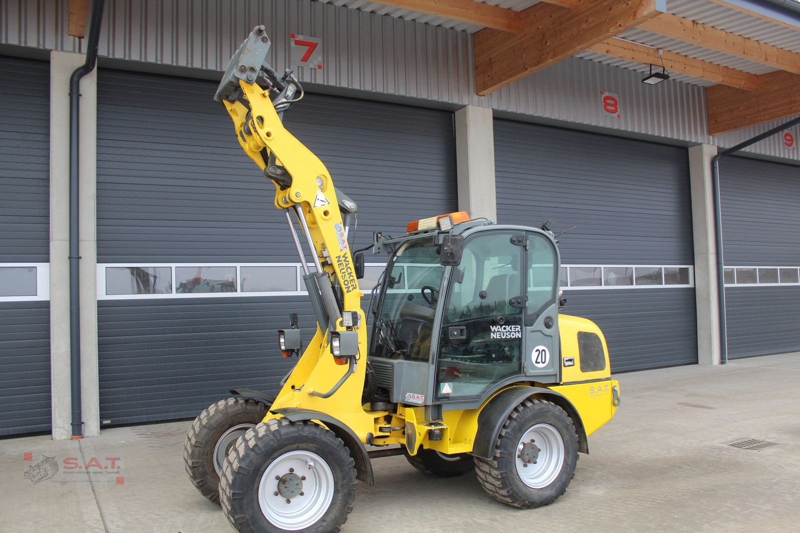 Hoflader of the type Wacker Neuson WL 37 - Weidemann 2070 - 2800 Betriebsstunden, Gebrauchtmaschine in Eberschwang (Picture 13)