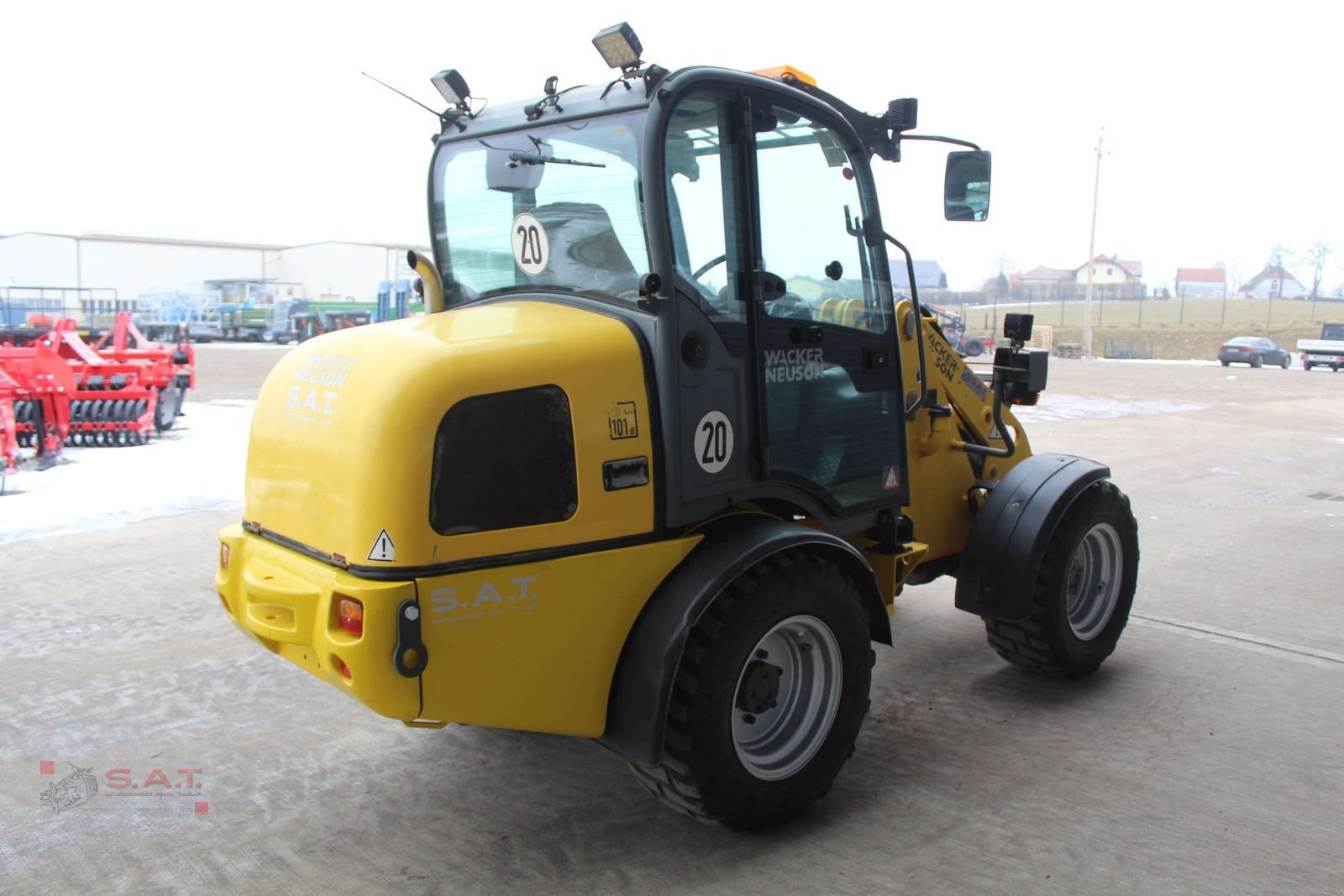 Hoflader of the type Wacker Neuson WL 37 - Weidemann 2070 - 2800 Betriebsstunden, Gebrauchtmaschine in Eberschwang (Picture 7)