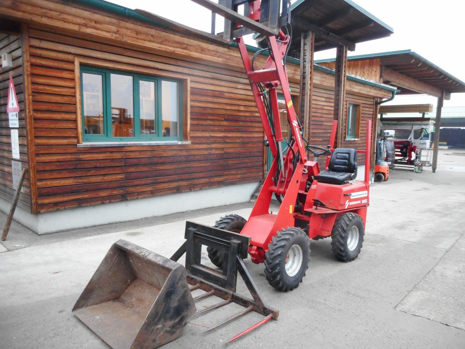 Hoflader typu Weidemann  1013 mit 3 Anbaugeräte, Gebrauchtmaschine v St. Nikolai ob Draßling (Obrázok 17)