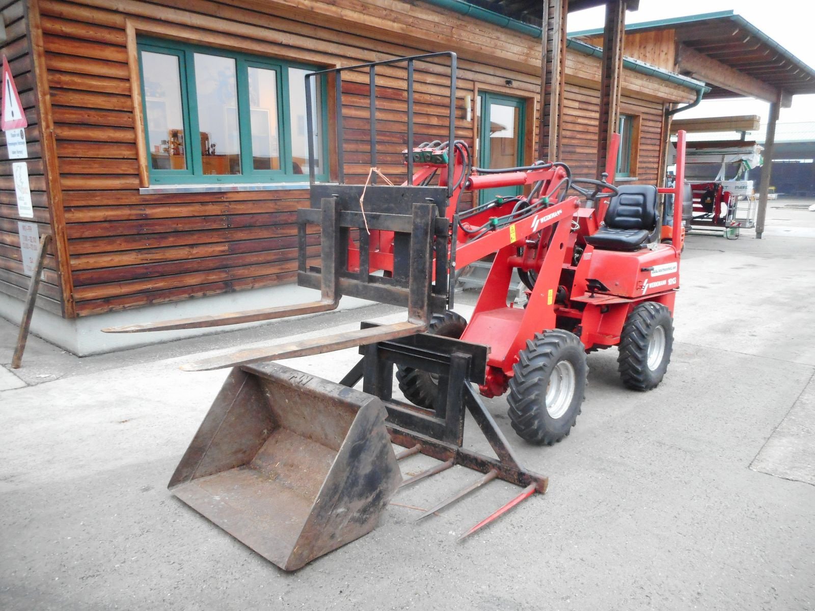 Hoflader typu Weidemann  1013 mit 3 Anbaugeräte, Gebrauchtmaschine v St. Nikolai ob Draßling (Obrázok 2)