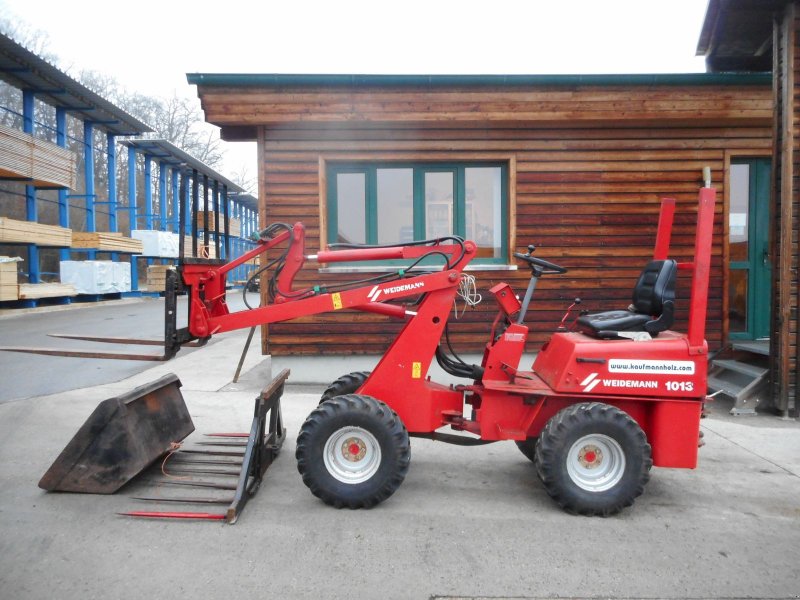 Hoflader typu Weidemann  1013 mit 3 Anbaugeräte, Gebrauchtmaschine w St. Nikolai ob Draßling (Zdjęcie 1)