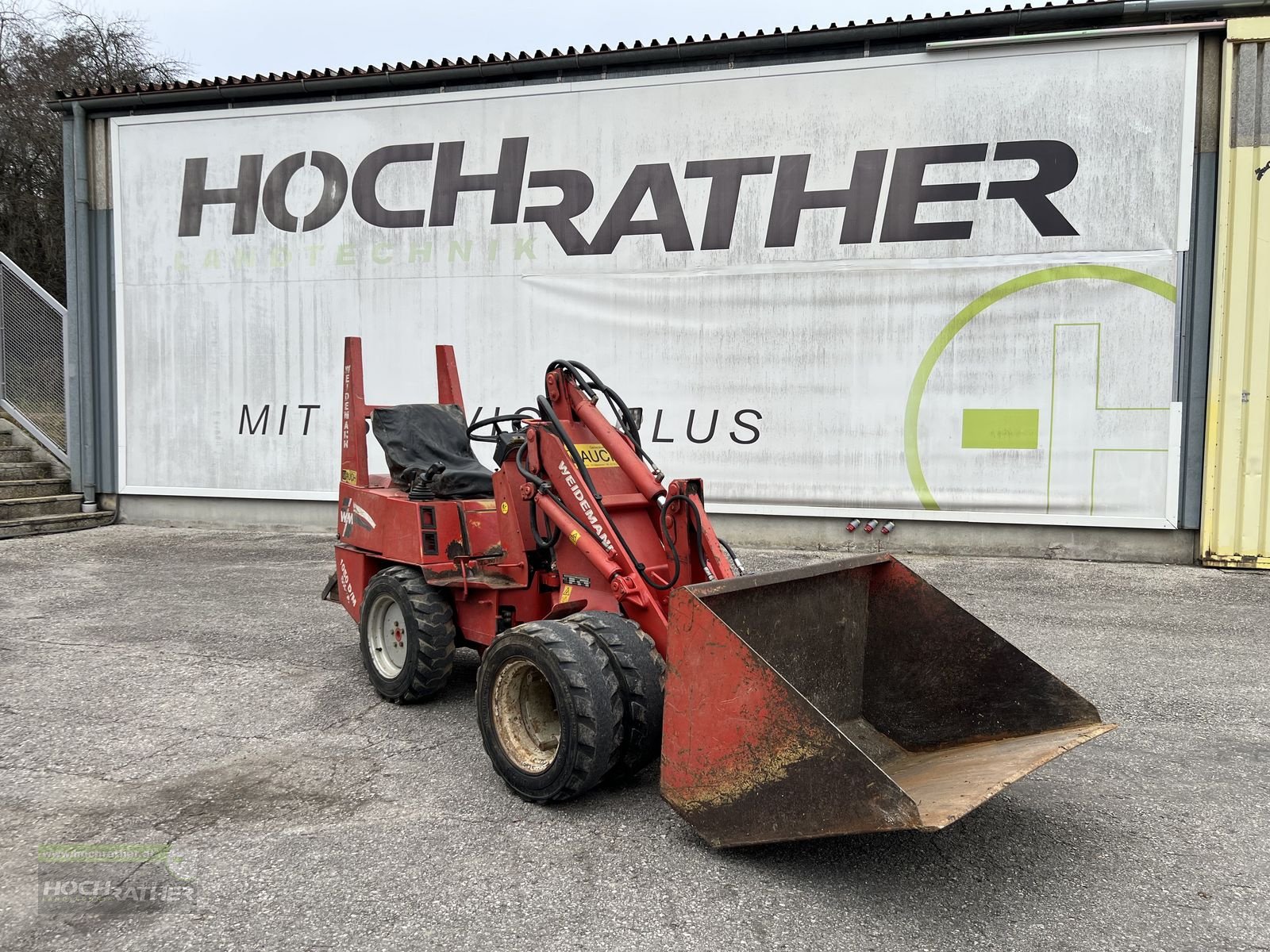 Hoflader Türe ait Weidemann  1050  D/M, Gebrauchtmaschine içinde Kronstorf (resim 1)