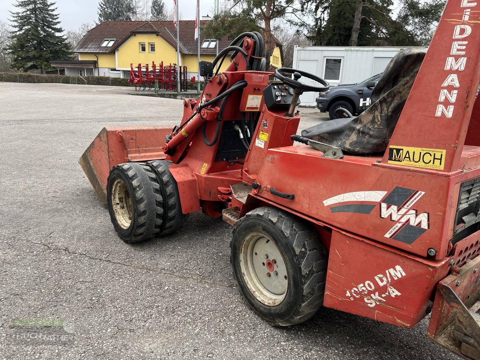 Hoflader Türe ait Weidemann  1050  D/M, Gebrauchtmaschine içinde Kronstorf (resim 3)