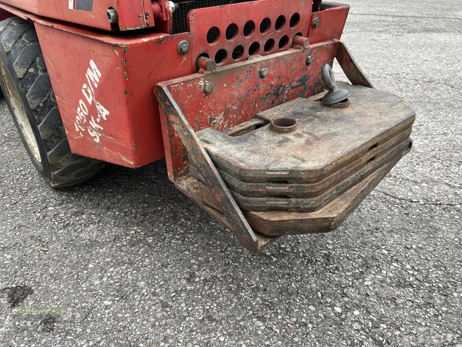 Hoflader Türe ait Weidemann  1050  D/M, Gebrauchtmaschine içinde Kronstorf (resim 4)