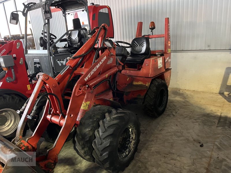 Hoflader del tipo Weidemann  1060 D/P Kardanwelle, Joystick, Hydrostat, Gebrauchtmaschine In Burgkirchen