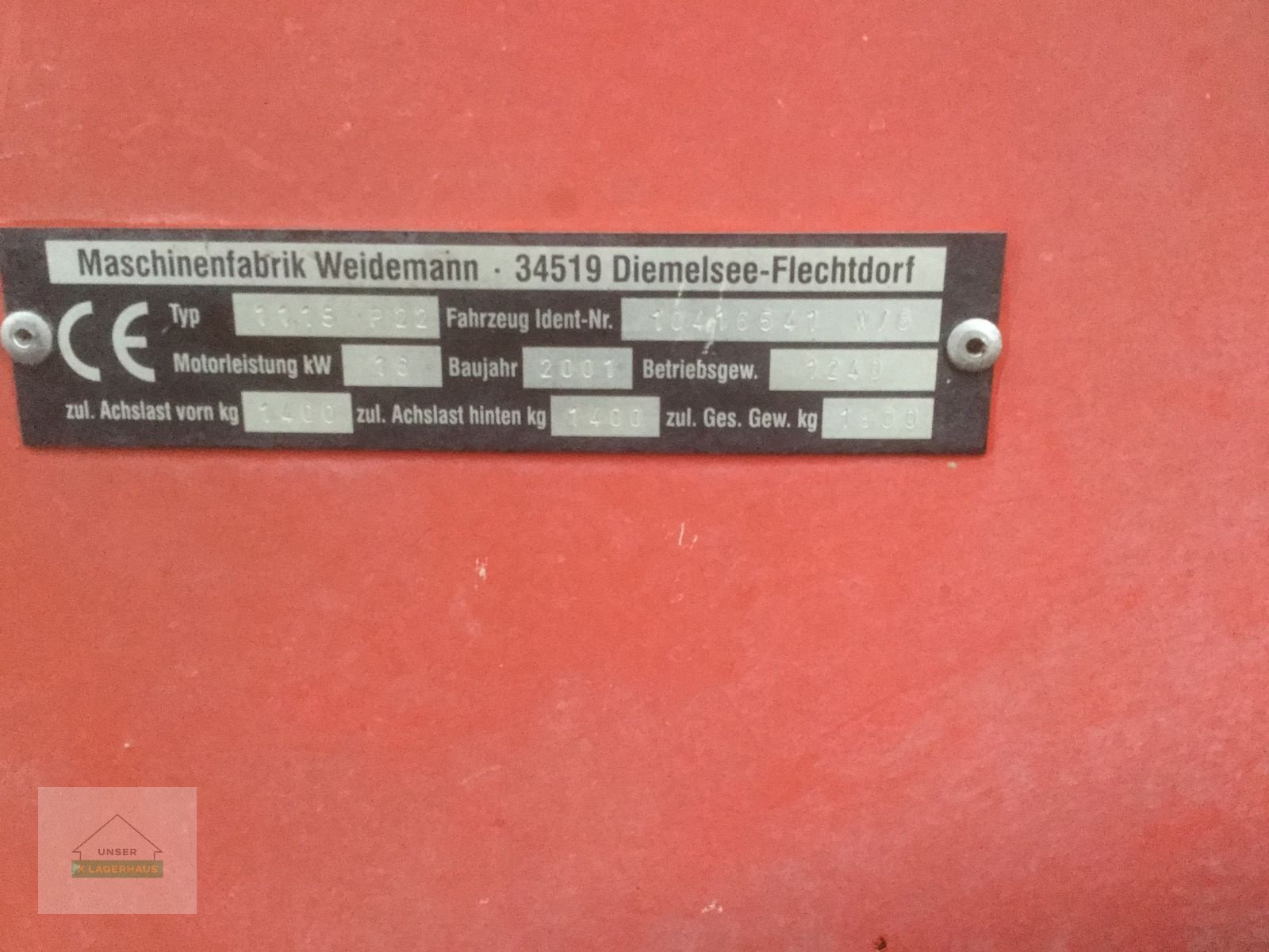 Hoflader des Typs Weidemann  1115  P22, Gebrauchtmaschine in Engerwitzdorf (Bild 4)