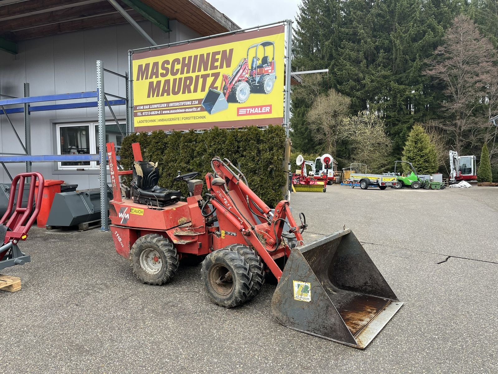 Hoflader типа Weidemann  1115 P22, Gebrauchtmaschine в Bad Leonfelden (Фотография 2)
