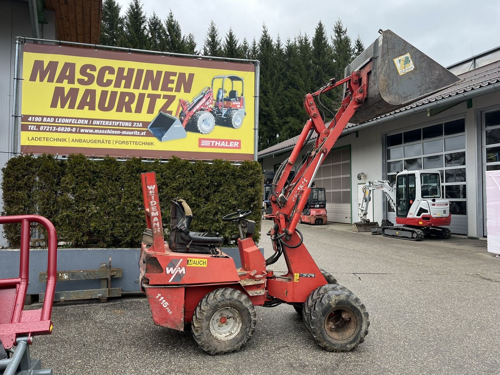 Hoflader типа Weidemann  1115 P22, Gebrauchtmaschine в Bad Leonfelden (Фотография 12)