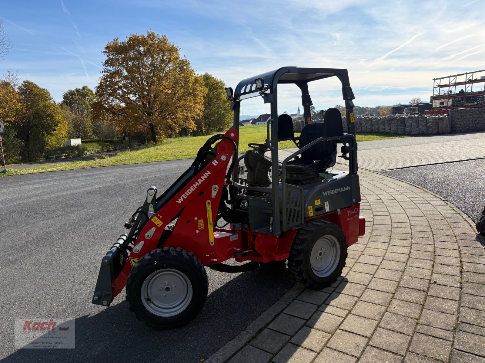 Hoflader Türe ait Weidemann  1140 Basic Line, Neumaschine içinde Neumarkt / Pölling (resim 4)