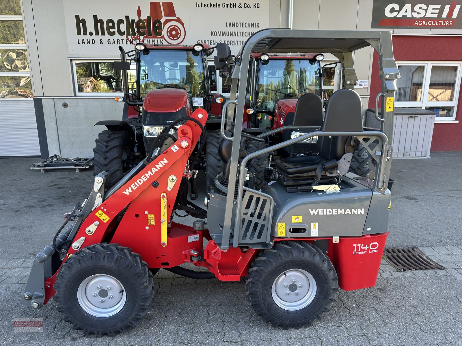 Hoflader of the type Weidemann  1140 Basic line, Neumaschine in Epfendorf (Picture 1)