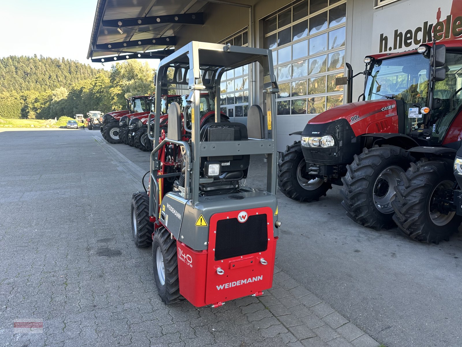 Hoflader of the type Weidemann  1140 Basic line, Neumaschine in Epfendorf (Picture 2)