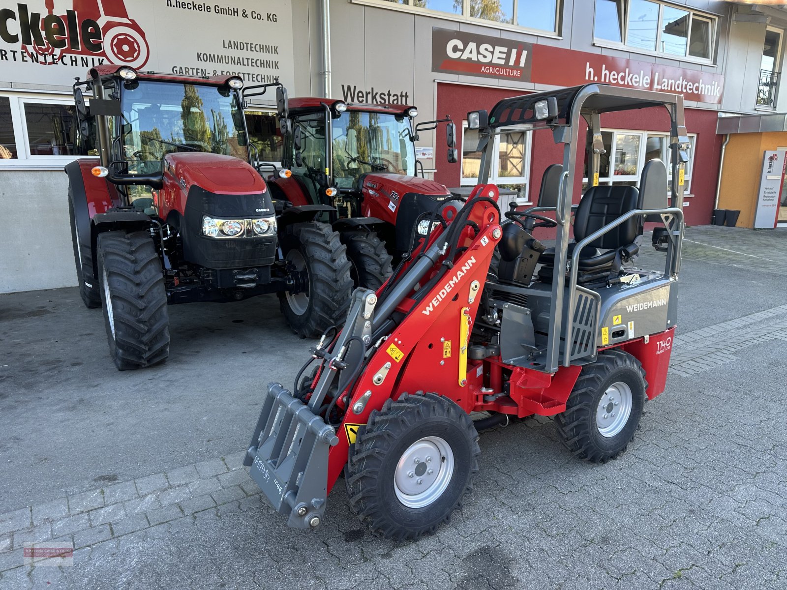 Hoflader of the type Weidemann  1140 Basic line, Neumaschine in Epfendorf (Picture 3)