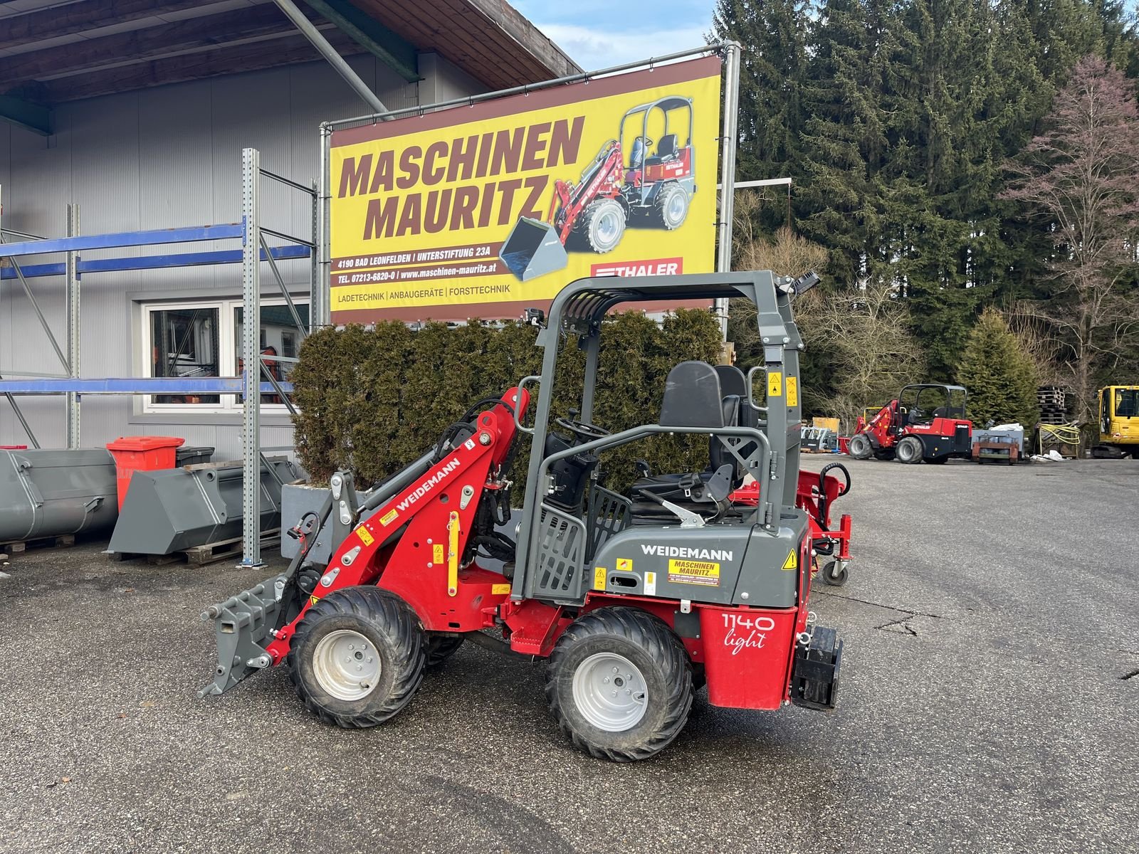 Hoflader του τύπου Weidemann  1140 Basic, Gebrauchtmaschine σε Bad Leonfelden (Φωτογραφία 11)