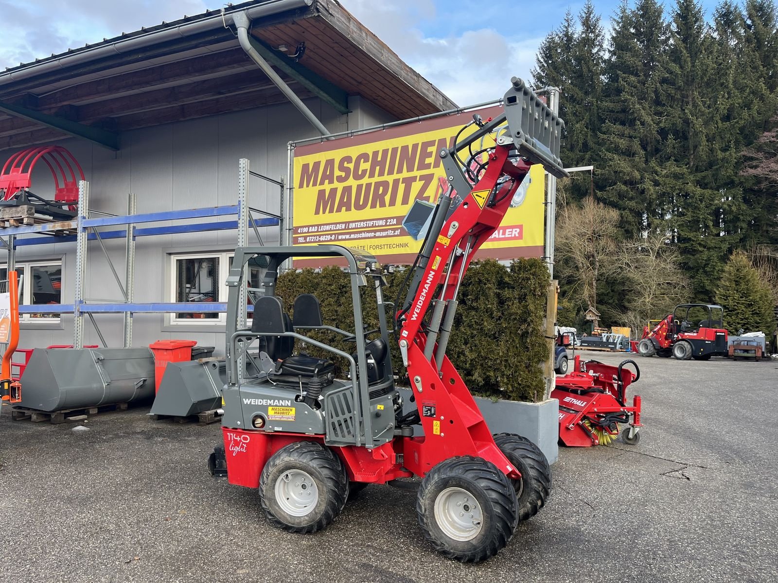 Hoflader του τύπου Weidemann  1140 Basic, Gebrauchtmaschine σε Bad Leonfelden (Φωτογραφία 8)