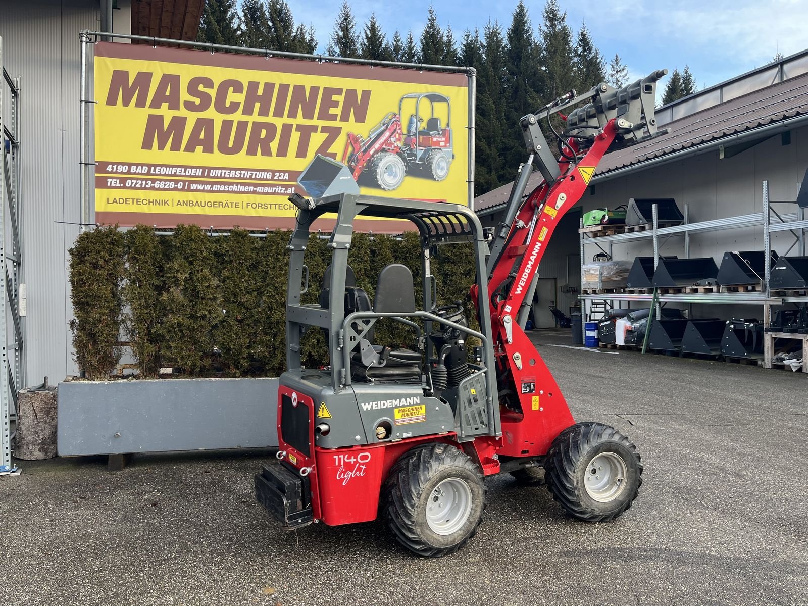Hoflader του τύπου Weidemann  1140 Basic, Gebrauchtmaschine σε Bad Leonfelden (Φωτογραφία 7)