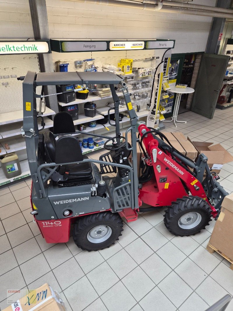Hoflader Türe ait Weidemann  1140 Basicline, Neumaschine içinde Reinheim (resim 1)