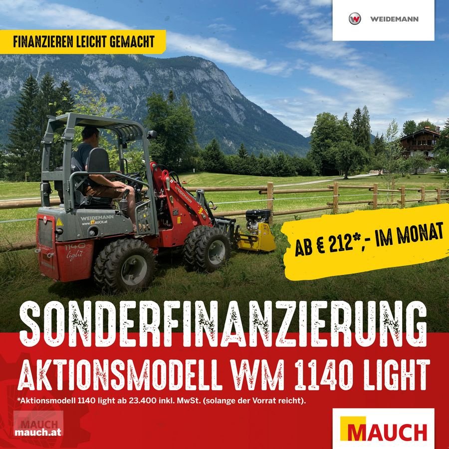 Hoflader tip Weidemann  1140 light AKTION, Neumaschine in Burgkirchen (Poză 17)