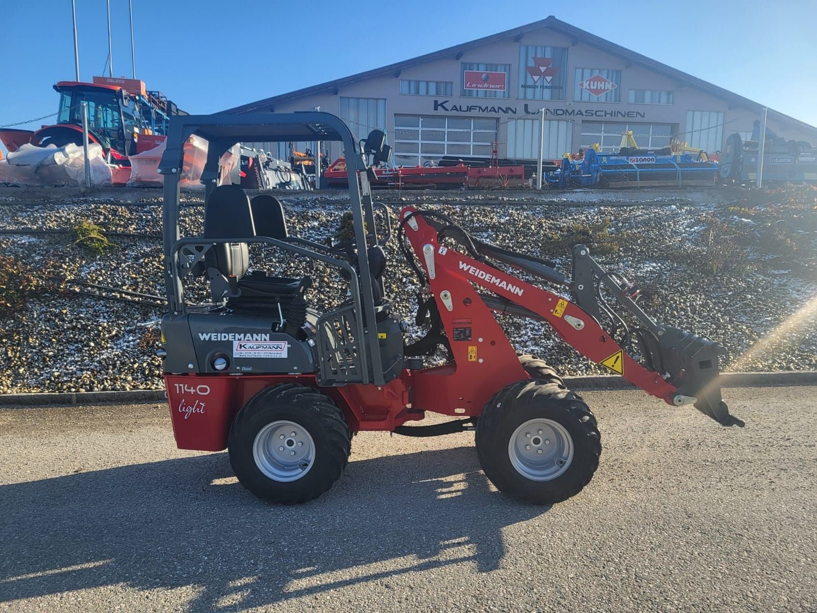 Hoflader of the type Weidemann  1140 light, Neumaschine in NATTERNBACH (Picture 3)