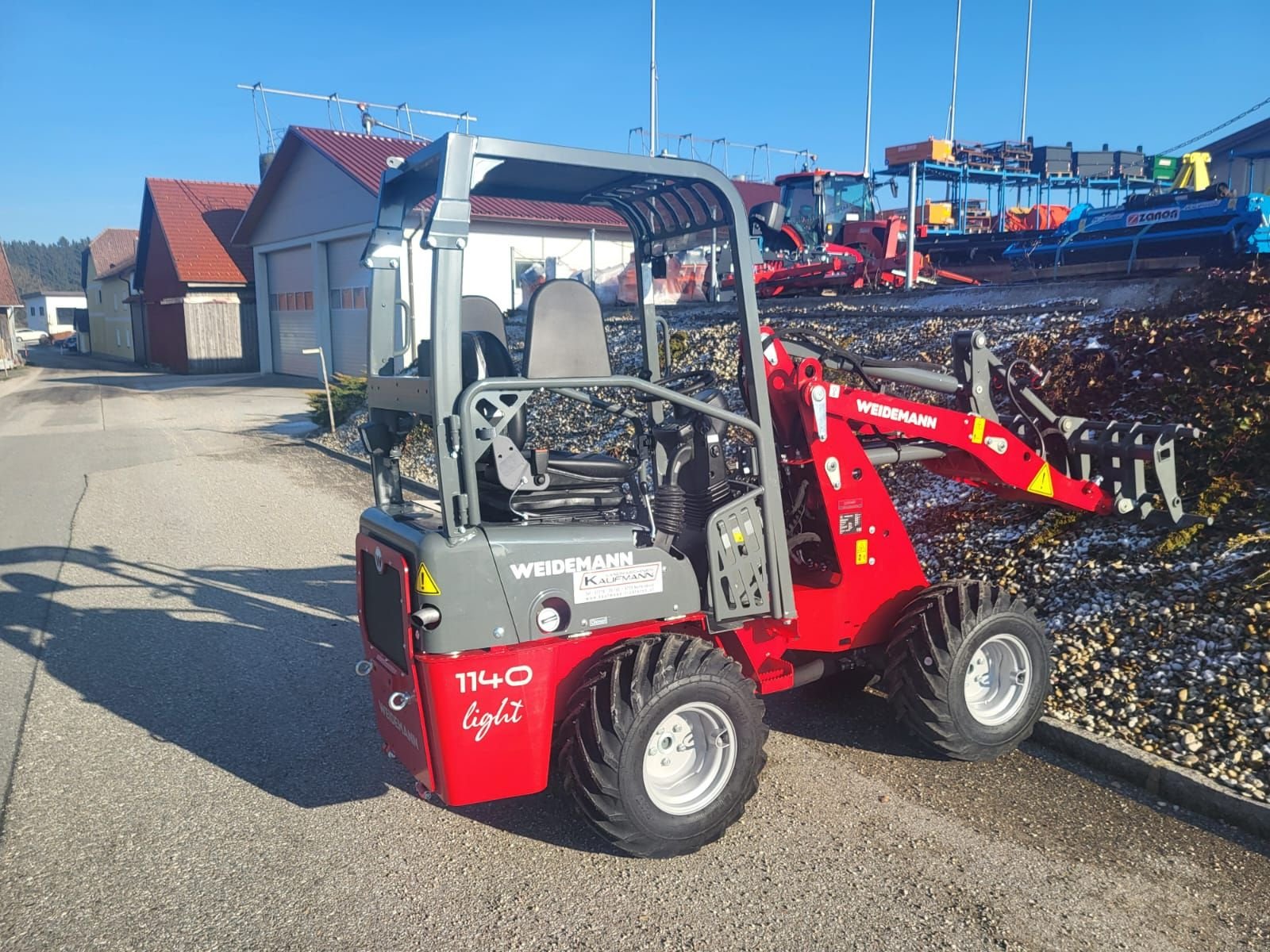 Hoflader of the type Weidemann  1140 light, Neumaschine in NATTERNBACH (Picture 4)