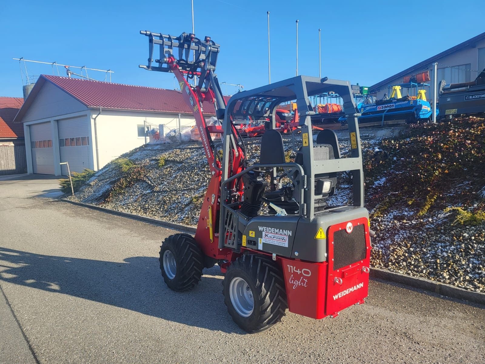 Hoflader of the type Weidemann  1140 light, Neumaschine in NATTERNBACH (Picture 7)