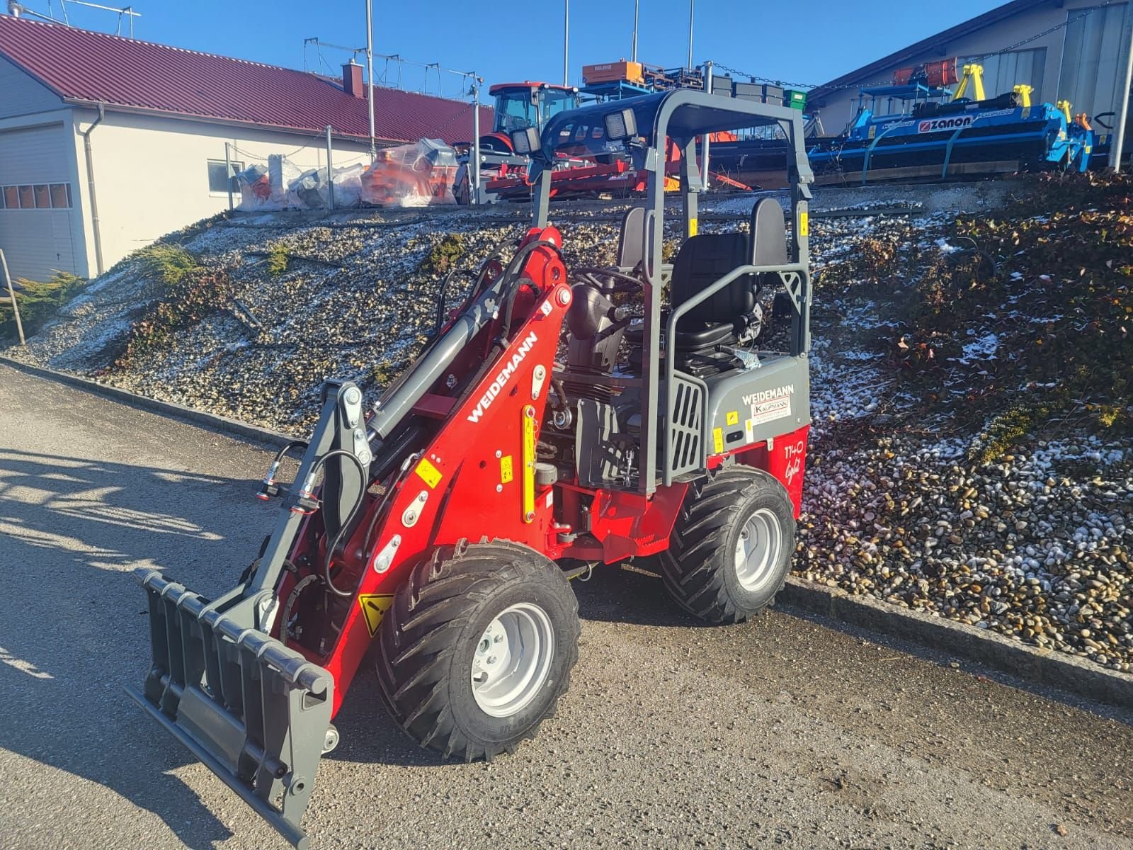 Hoflader of the type Weidemann  1140 light, Neumaschine in NATTERNBACH (Picture 5)