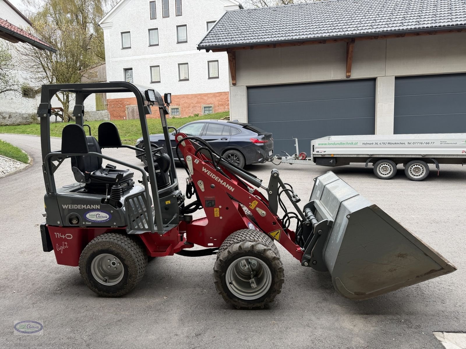 Hoflader del tipo Weidemann  1140 light, Gebrauchtmaschine en Münzkirchen (Imagen 4)