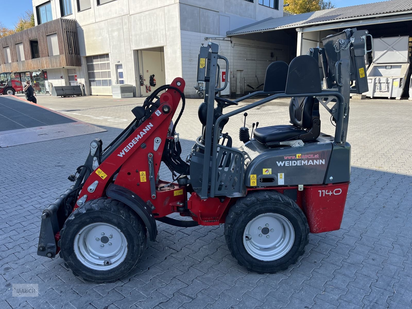 Hoflader a típus Weidemann  1140 mit Klappdach, Gebrauchtmaschine ekkor: Burgkirchen (Kép 4)