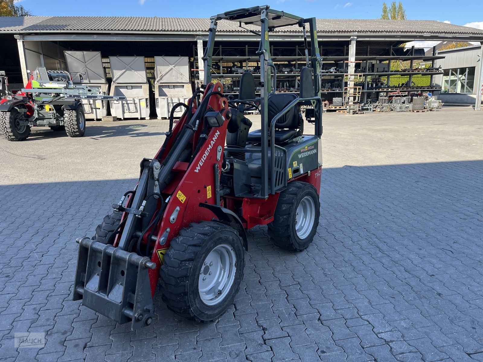 Hoflader a típus Weidemann  1140 mit Klappdach, Gebrauchtmaschine ekkor: Burgkirchen (Kép 13)