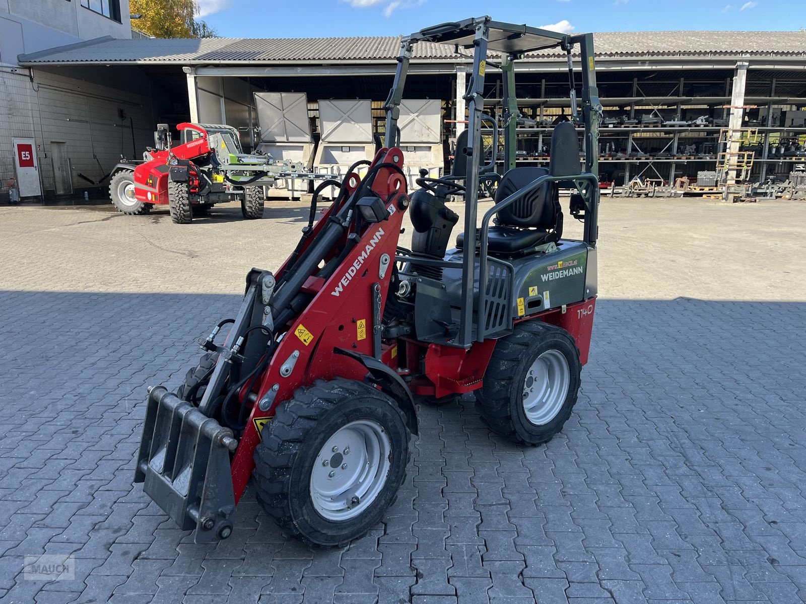 Hoflader a típus Weidemann  1140 mit Klappdach, Gebrauchtmaschine ekkor: Burgkirchen (Kép 14)