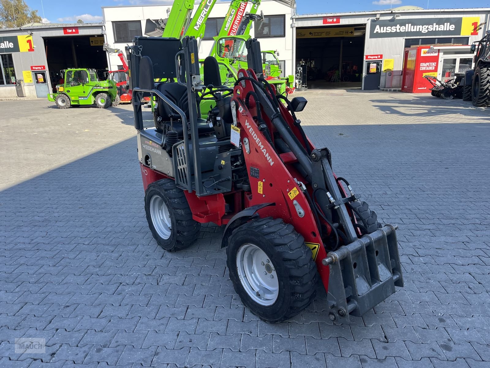 Hoflader a típus Weidemann  1140 mit Klappdach, Gebrauchtmaschine ekkor: Burgkirchen (Kép 7)