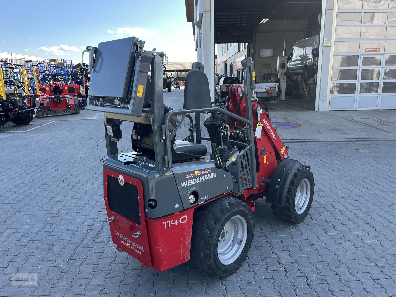 Hoflader a típus Weidemann  1140 mit Klappdach, Gebrauchtmaschine ekkor: Burgkirchen (Kép 2)